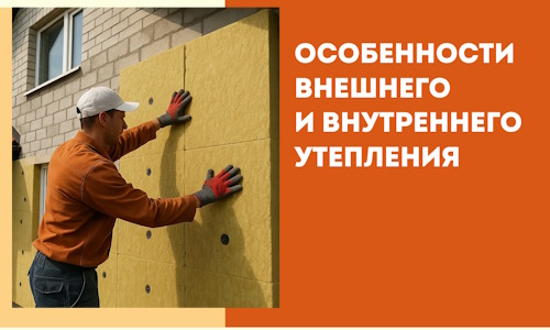 Какие особенности внешнего и внутреннего утепления в Бугуруслане